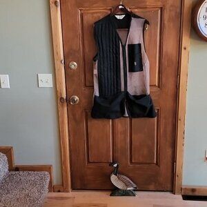 Bob Allen Vintage Made in USA Sz. M‎ Full Zippered Shooting Vest with Pockets